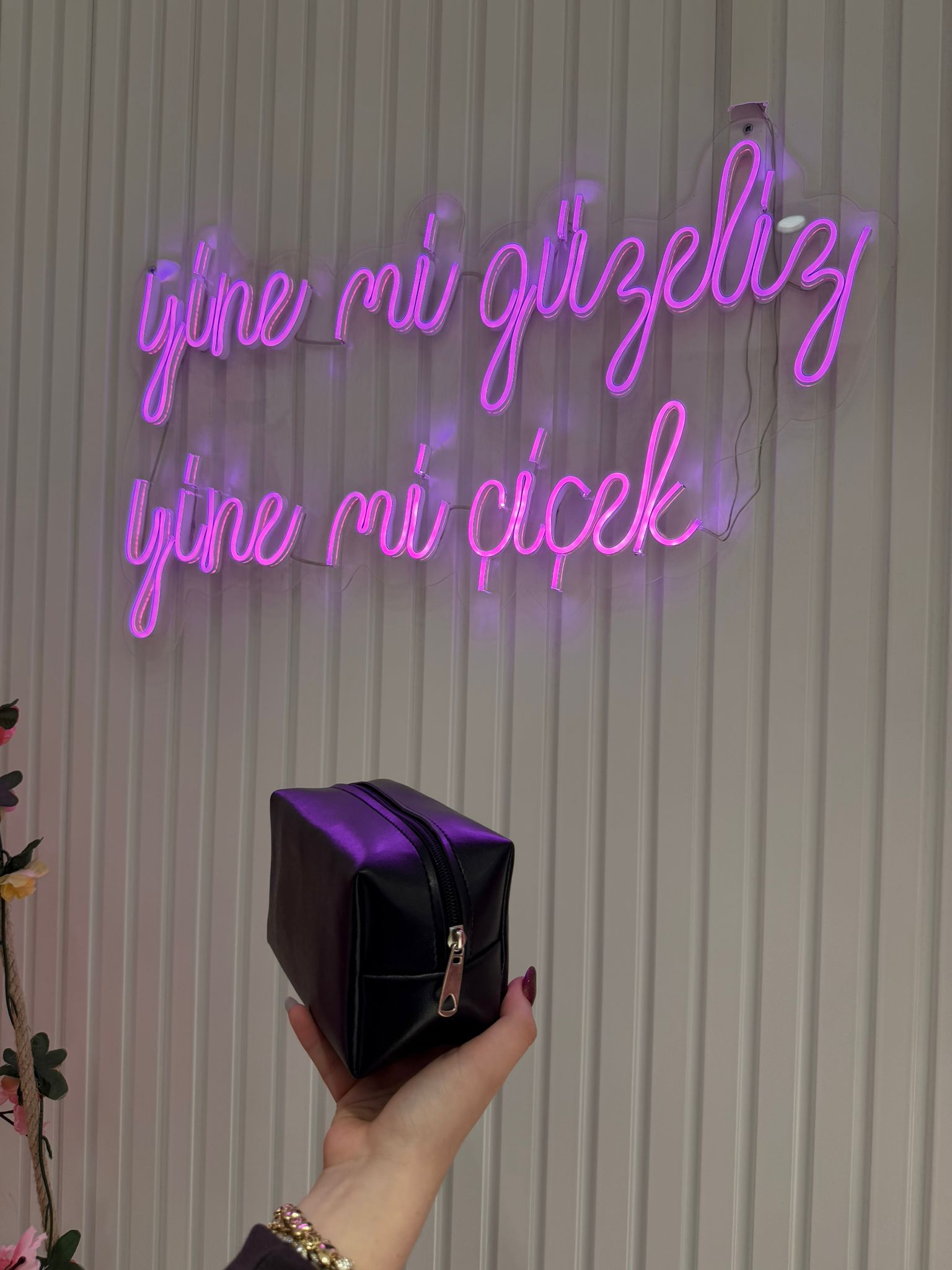 Suni Deri Makyaj Çantası Siyah (Ürün No:71)