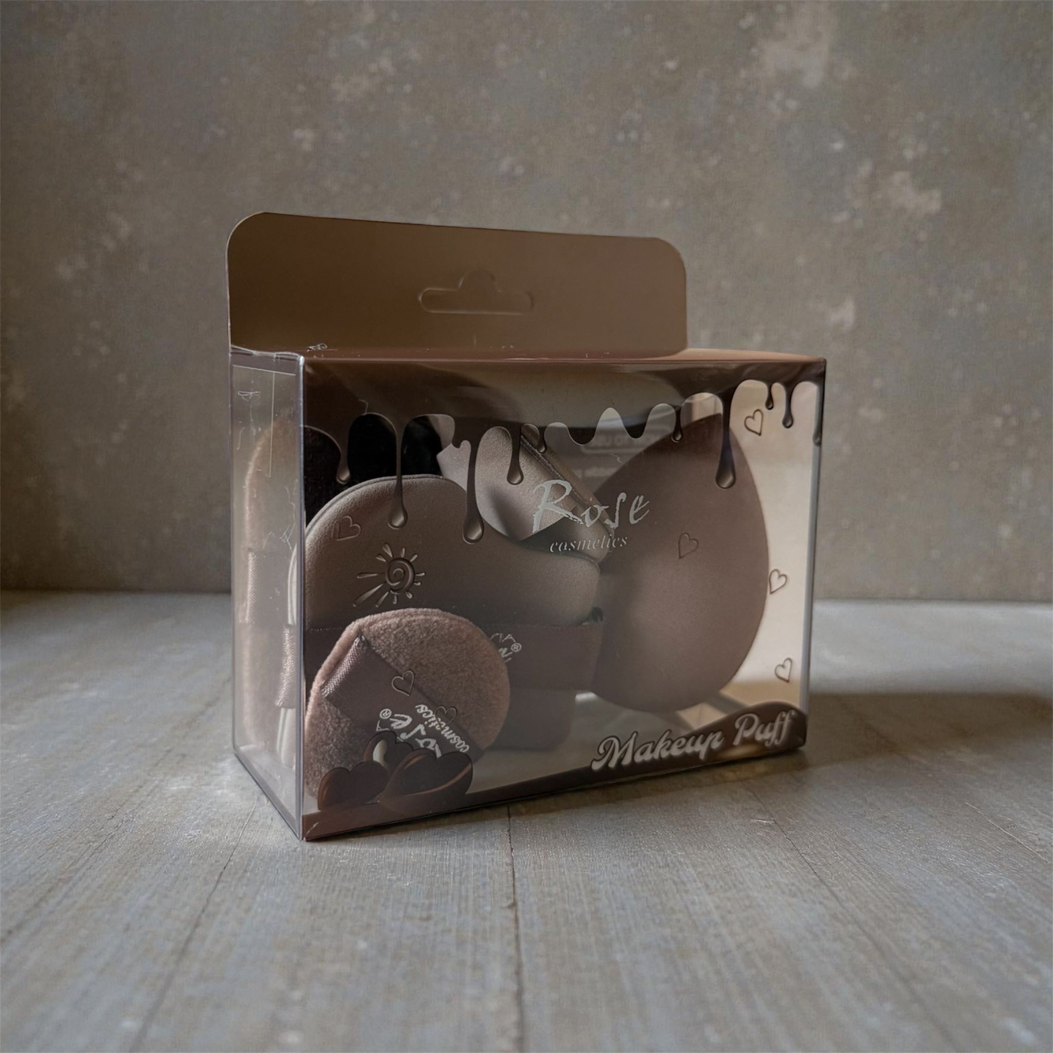 Çikolata Tasarımlı Sünger Seti