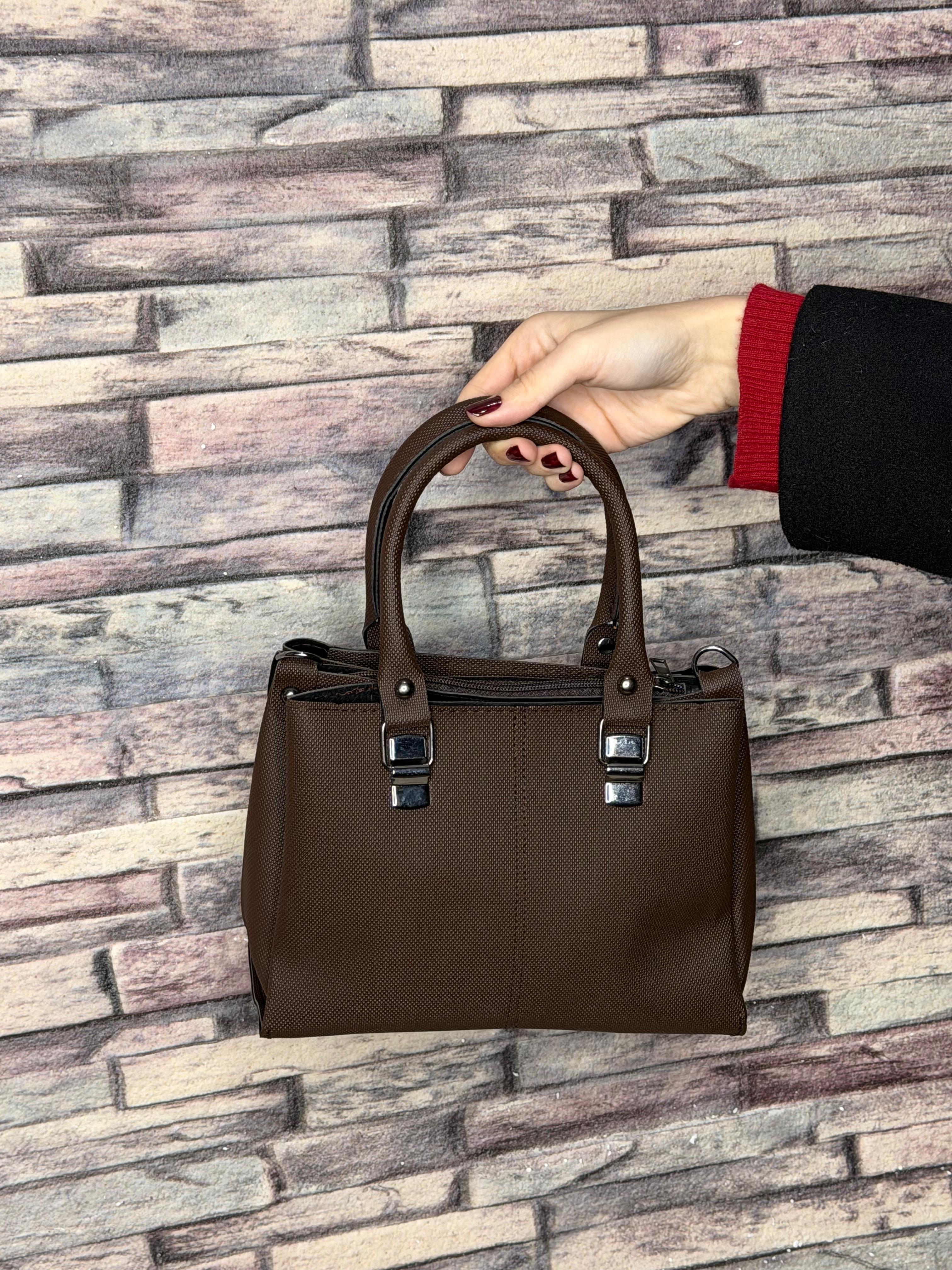 Acı Kahve El ve Omuz Çantası (Ürün No:15)