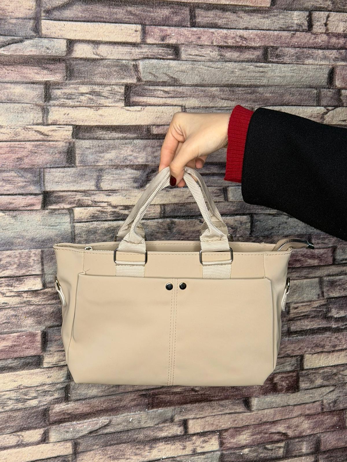 Krem Omuz Çantası (Ürün No:56)