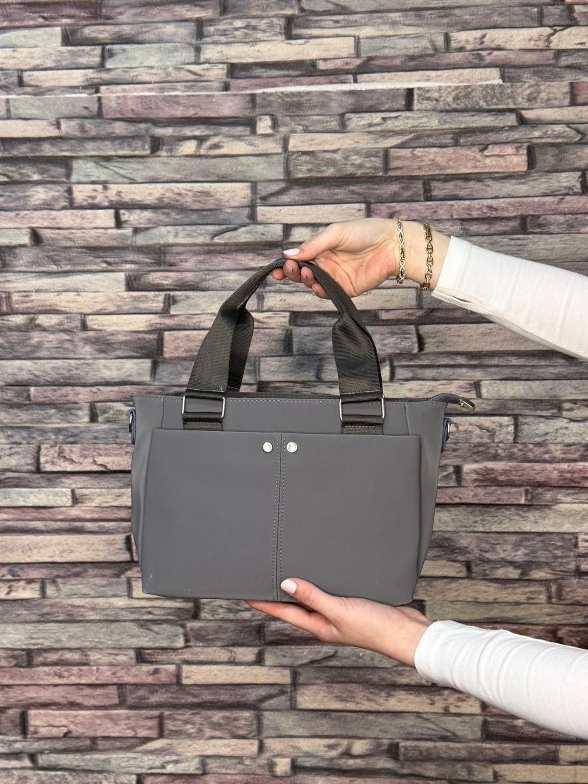 Gri Omuz Çantası (Ürün No:153)